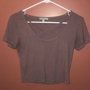 charlotte russe crop top